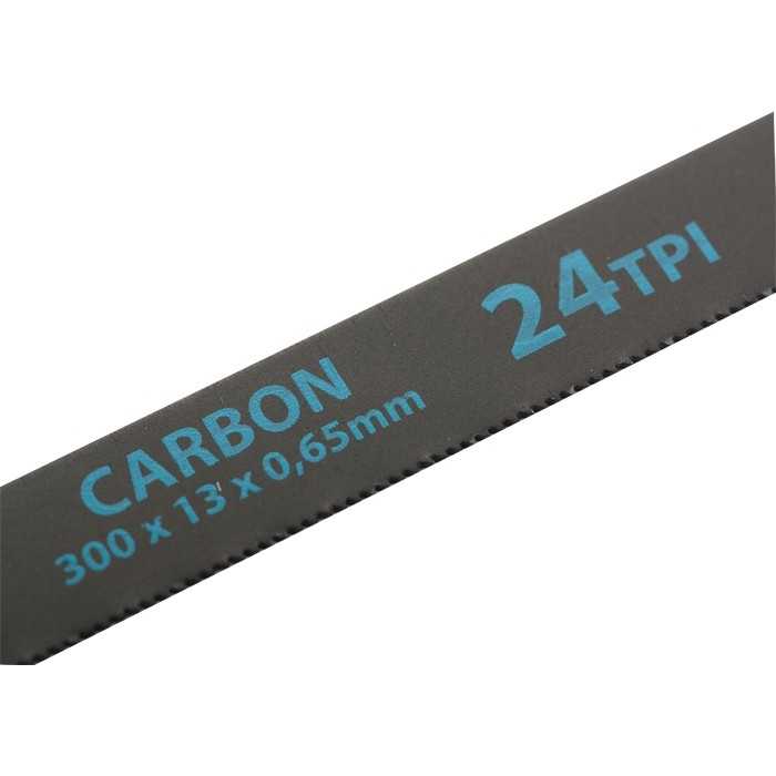 Полотна для ножовки по металлу, 300 мм, 24 TPI, Carbon, 2 шт Gross Полотна фото, изображение