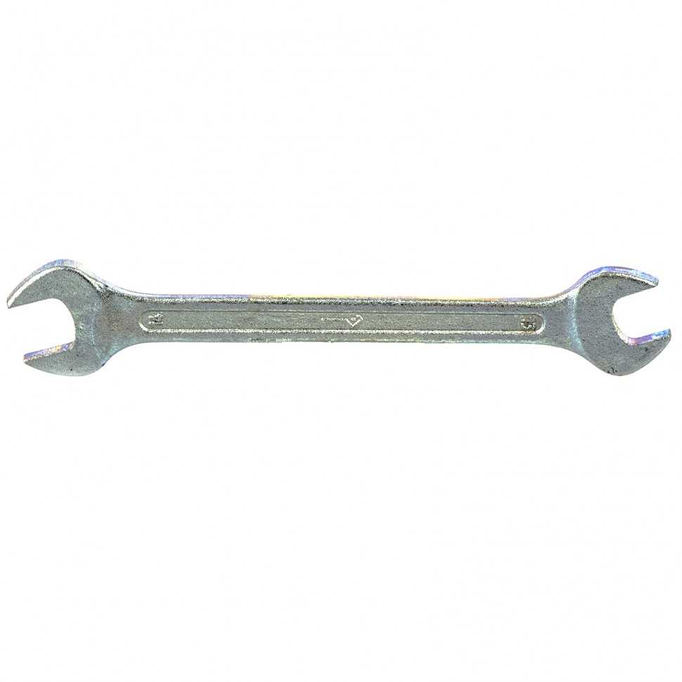 Ключ рожковый, 13 х 14 мм, оцинкованный (КЗСМИ) Россия Ключи рожковые фото, изображение