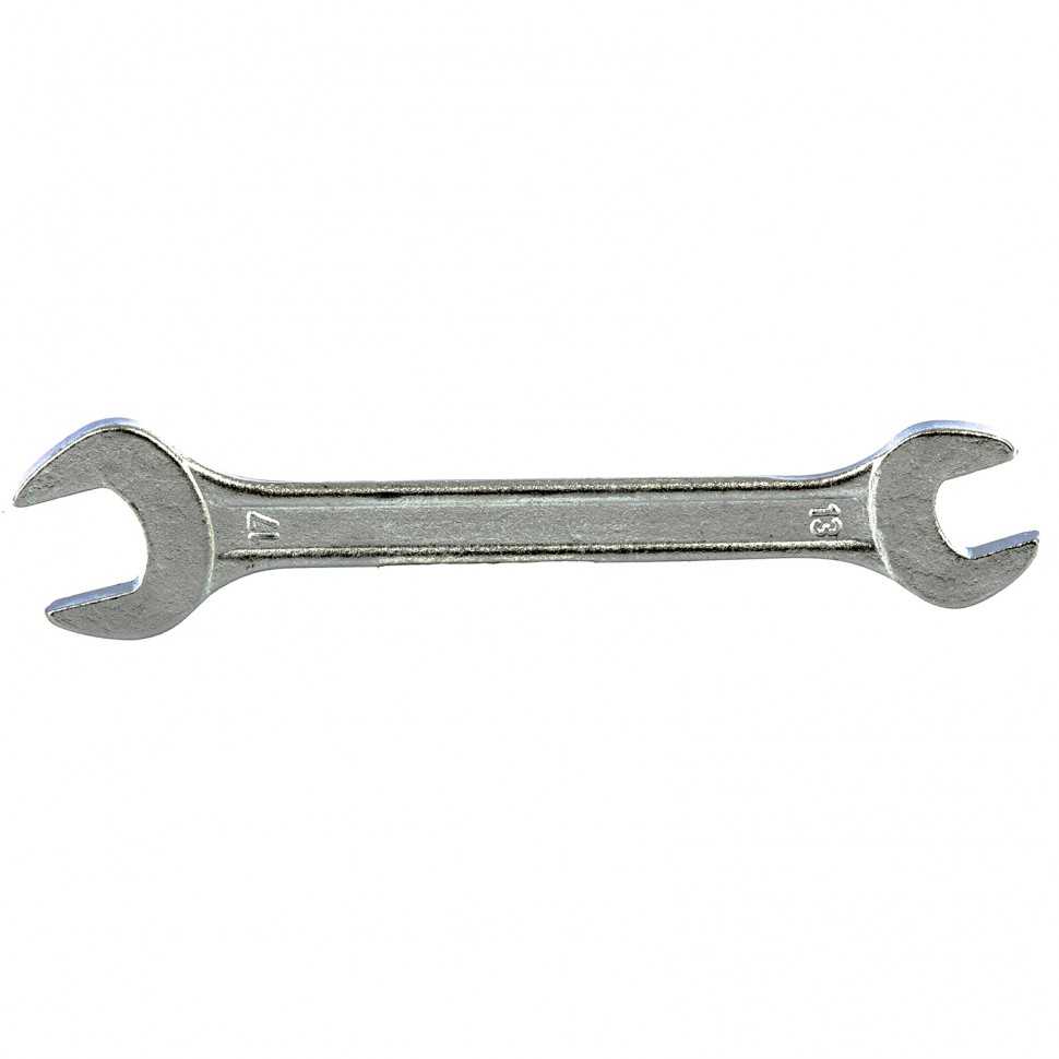 Ключ рожковый, 13 х 17 мм, хромированный Sparta Ключи рожковые фото, изображение