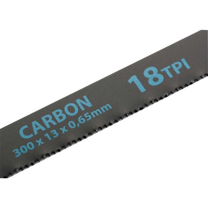 Полотна для ножовки по металлу, 300 мм, 18 TPI, Carbon, 2 шт Gross Полотна фото, изображение