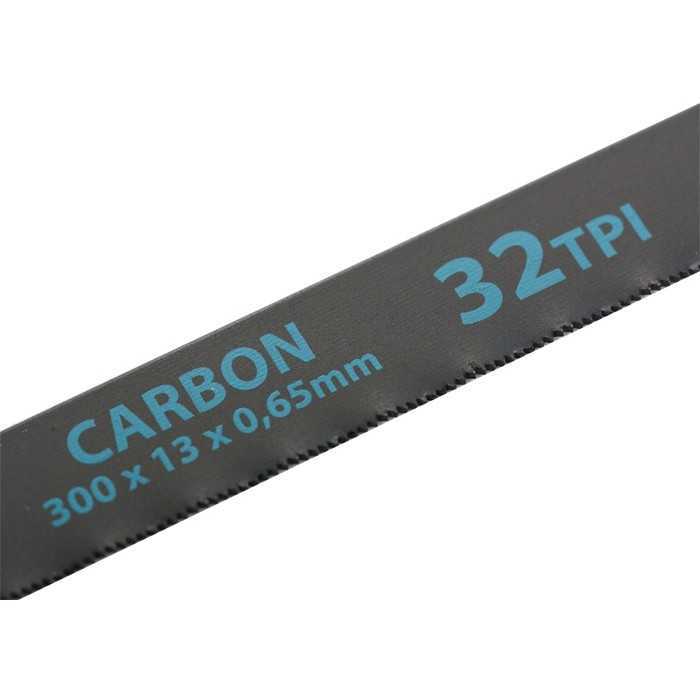 Полотна для ножовки по металлу, 300 мм, 32 TPI, Carbon, 2 шт Gross Полотна фото, изображение