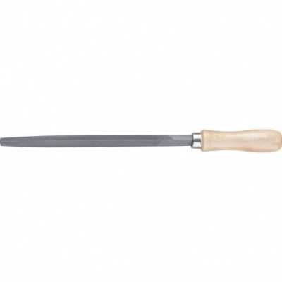 Напильник трехгранный, 250 мм, деревянная ручка Сибртех Напильники трехгранные фото, изображение