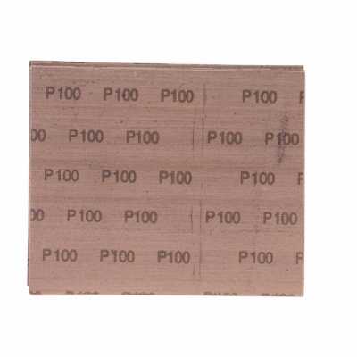 Шлифлист на тканевой основе, P 100, 230 х 280 мм, 10 шт, влагостойкий Сибртех Шкурка на тканевой основе в листах фото, изображение