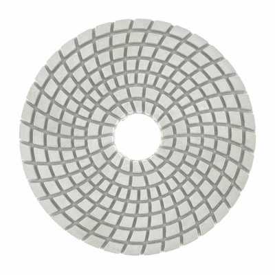 Алмазный гибкий шлифовальный круг, 100 мм, P400, мокрое шлифование, 5 шт. Matrix Круги шлифовальные гибкие фото, изображение
