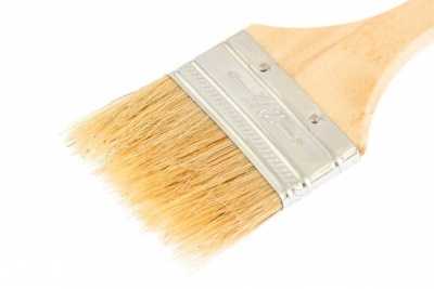 Кисть плоская Slimline 2.5" (63 мм), натуральная щетина, деревянная ручка Sparta Кисти плоские фото, изображение