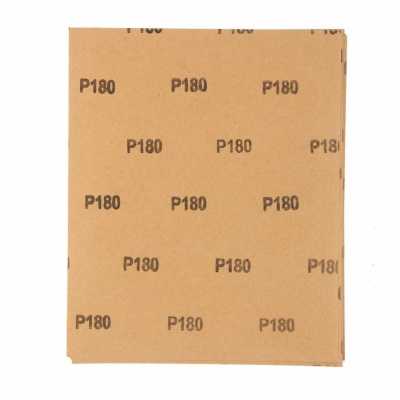Шлифлист на бумажной основе, P 180, 230 х 280 мм, 10 шт, водостойкий Matrix Шлифовальные листы на бумажной основе фото, изображение