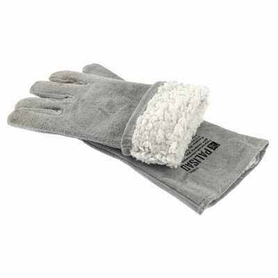 Перчатки спилковые с манжетой для садовых и строительных работ, утолщенные, размер XL, Palisad Садовые перчатки фото, изображение